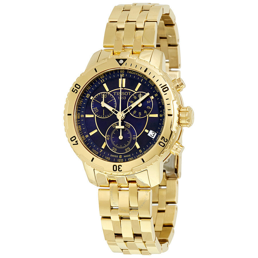 Tissot PRS 200 Chronograph Blue Dial Men's Watch T067.417.33.041.01 - Dawson Watches