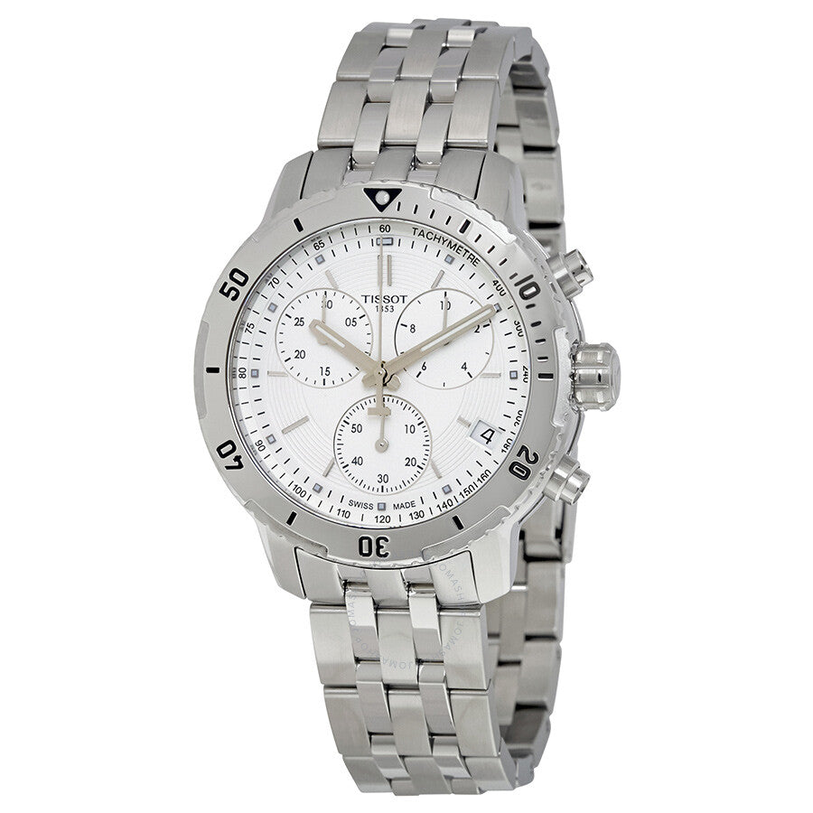 Tissot PRS 200 Chronograph Silver Dial Men's Watch T067.417.11.031.01 - Dawson Watches