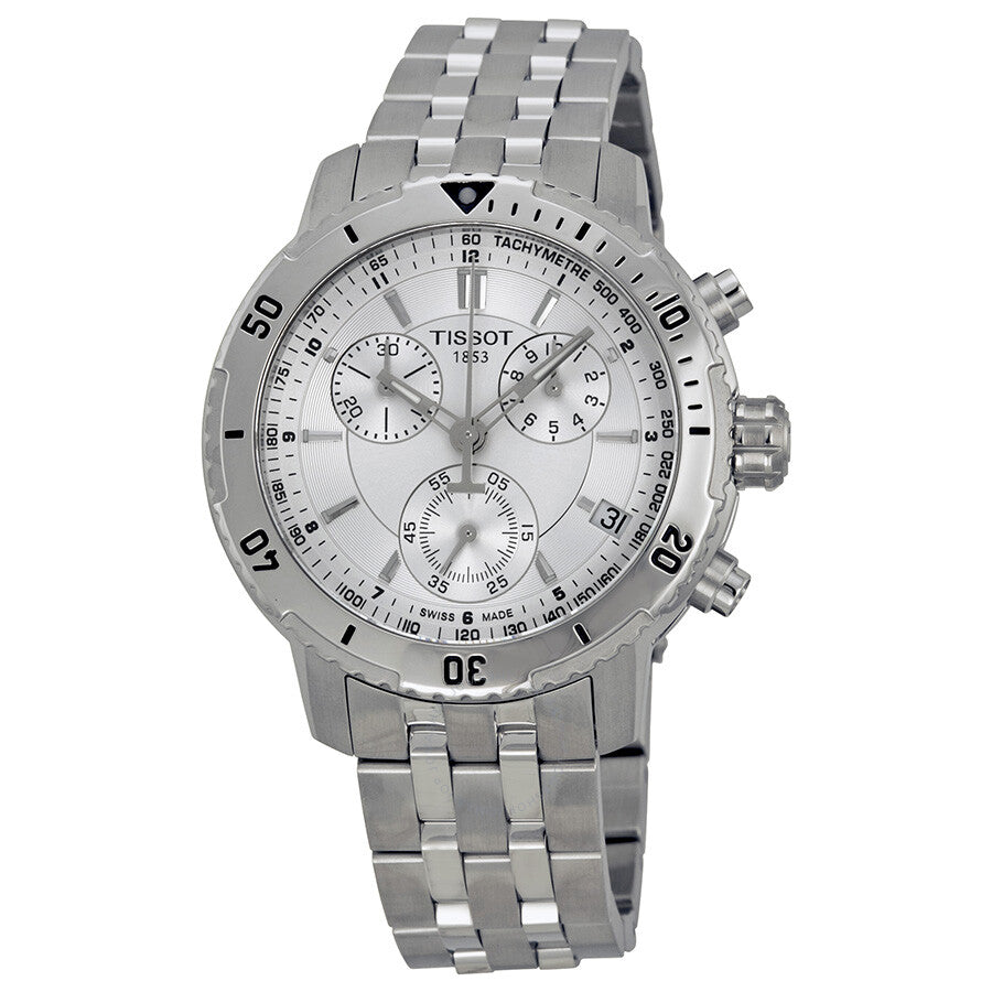 Tissot PRS 200 Chronograph Silver Dial Men's Watch T067.417.11.031.00 - Dawson Watches