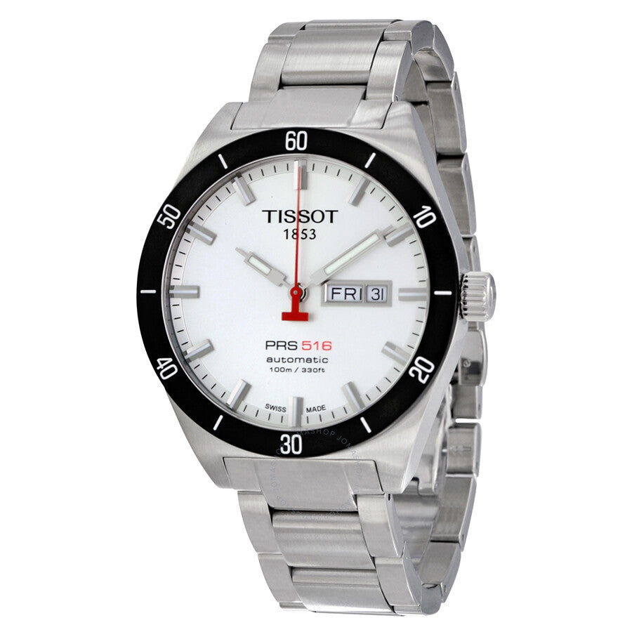 Tissot PRS 516 Automatic Silver Dial Men's Watch T044.430.21.031.00 - Dawson Watches