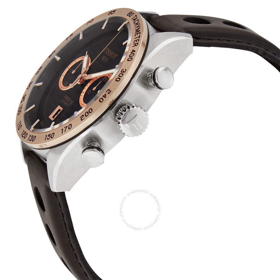 Tissot PRS 516 Chronograph Automatic Black Dial Men's Watch T9254274605101 - Dawson Watches #2