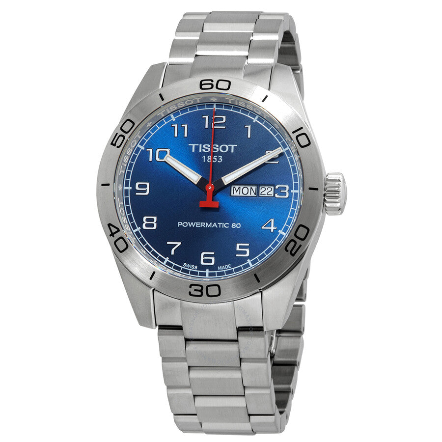 Tissot PRS 516 Powermatic 80 Automatic Blue Dial Men's Watch T131.430.11.042.00 - Dawson Watches