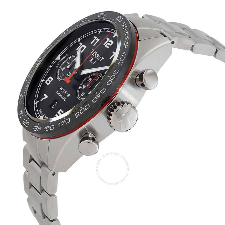 Tissot PRS516 Chronograph Automatic Black Dial Men's Watch T131.627.11.052.00 - Dawson Watches #2