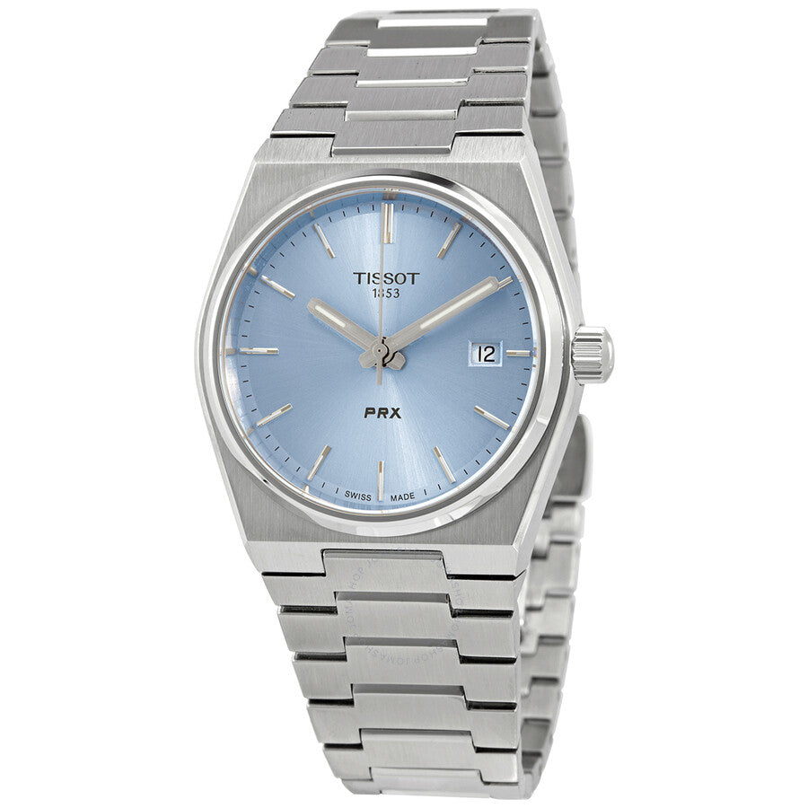 Tissot PRX 35  Quartz Blue Dial Ladies Watch T1372101135100 - Dawson Watches