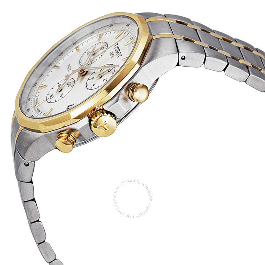 Tissot PRX Classic Chronograph Two-tone Men's Watch T0774172203100 - Dawson Watches #2