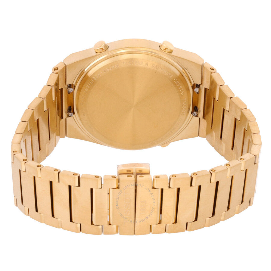 Tissot PRX Digital Quartz Gold Dial Men's Watch T1372633302000 - Dawson Watches #3