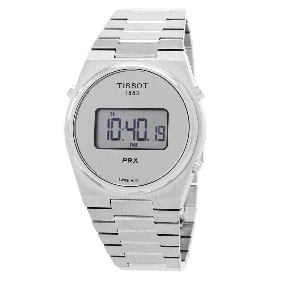 Tissot PRX Digital Quartz Silver Dial Men's Watch T1374631103000 - Dawson Watches