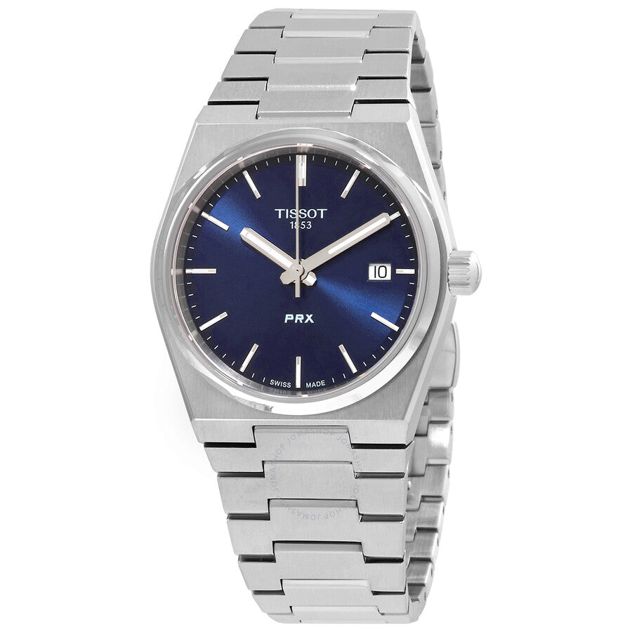 Tissot PRX Quartz Blue Dial Unisex Watch T1372101104100 - Dawson Watches