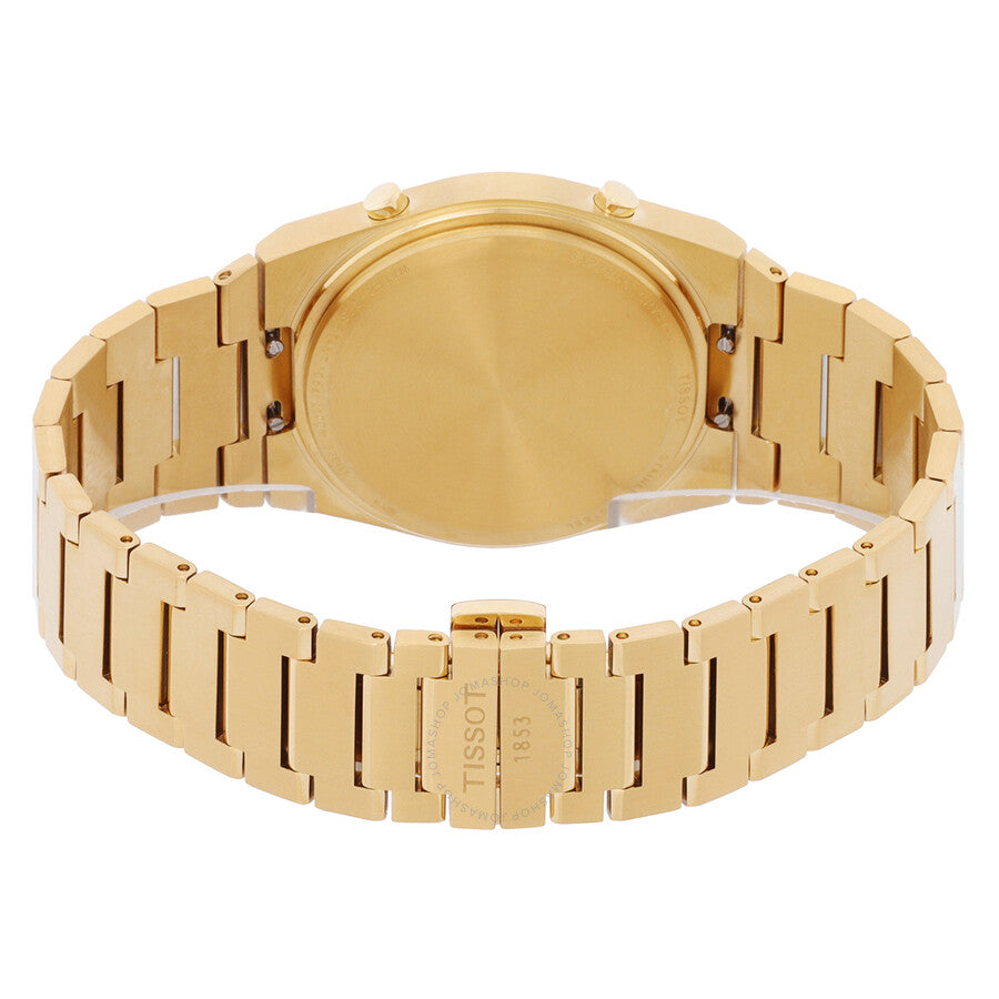 Tissot Prx Quartz Digital Gold Dial Unisex Watch T1374633302000 - Dawson Watches #3