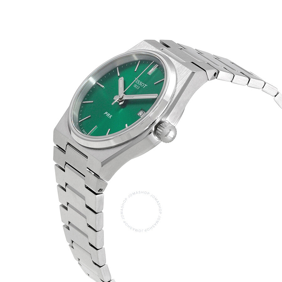 Tissot PRX Quartz Green Dial Unisex Watch T1372101108100 - Dawson Watches #2