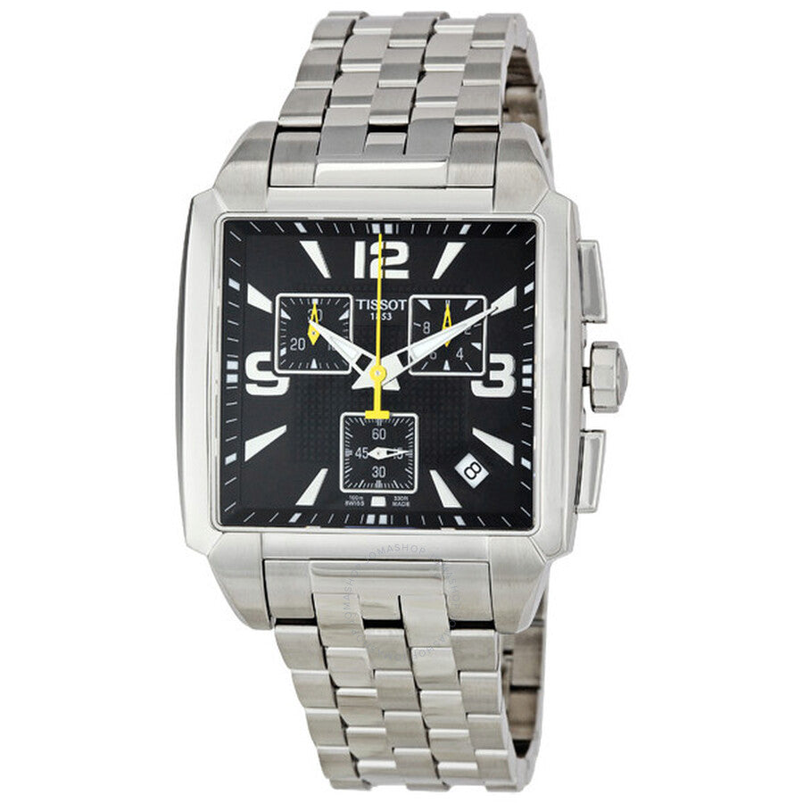 Tissot Quadrato Black Dial Men's Watch T0055171105700 - Dawson Watches