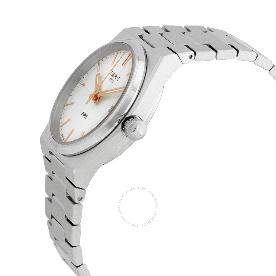 Tissot PRX Quartz Silver Dial Ladies Watch T1372101103100 - Dawson Watches #2