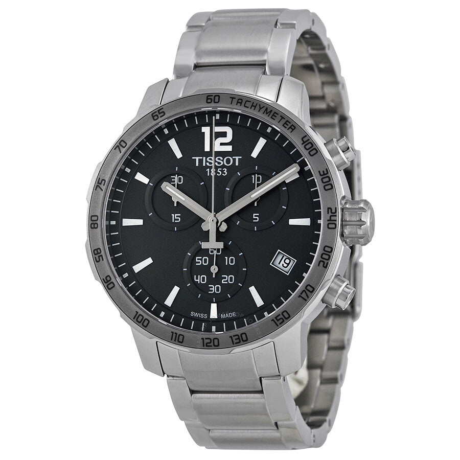Tissot Quickster Chronograph Anthracite Dial Men's Watch T0954171106700 - Dawson Watches