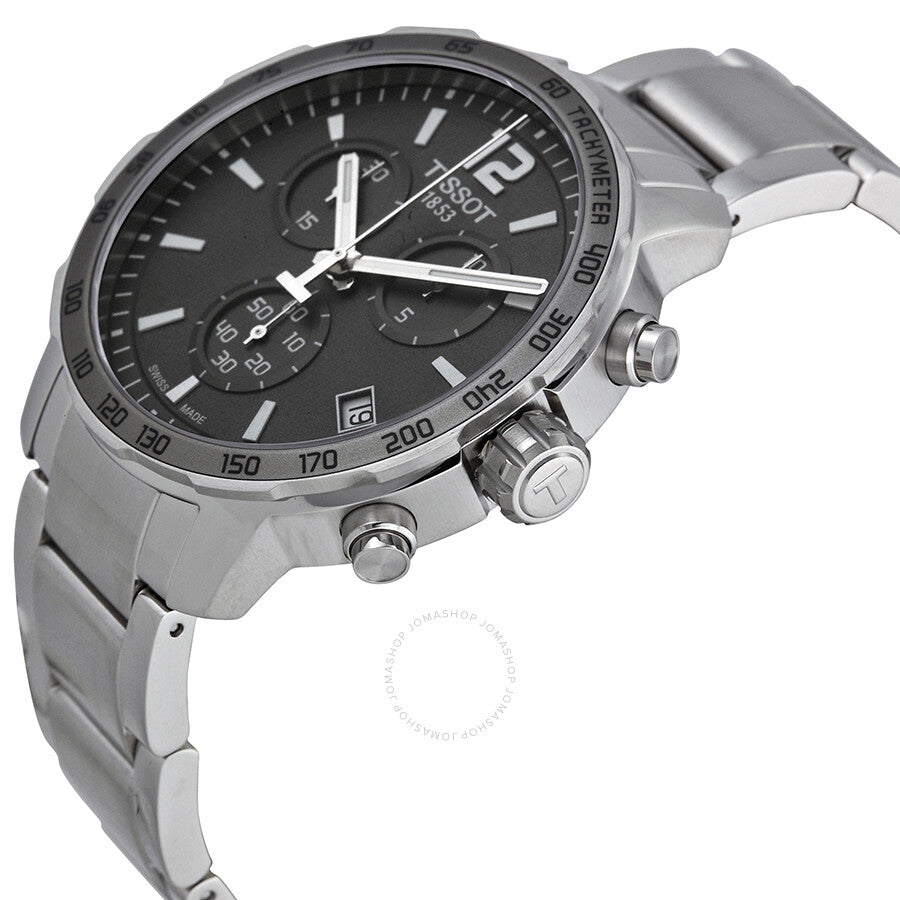 Tissot Quickster Chronograph Anthracite Dial Men's Watch T0954171106700 - Dawson Watches #2