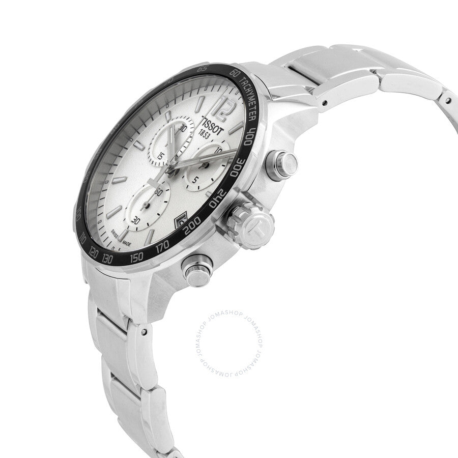 Tissot Quickster Chronograph Quartz Silver Dial Men's Watch T095.417.11.037.02 - Dawson Watches #2