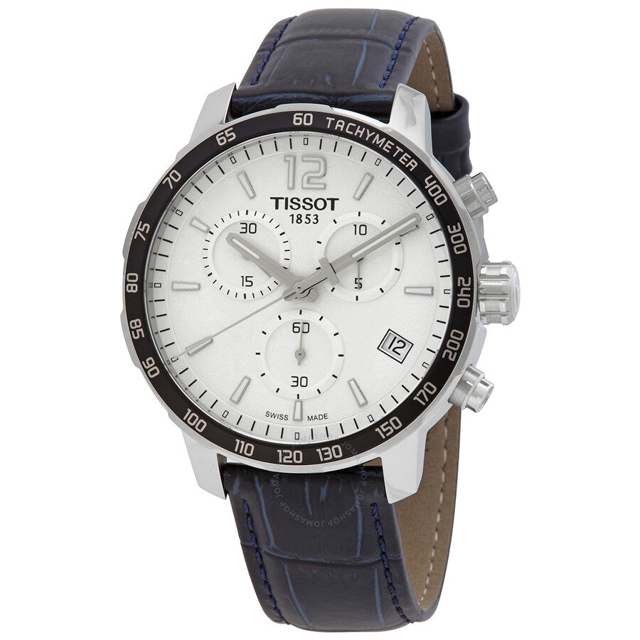 Tissot Quickster Chronograph Quartz Silver Dial Men's Watch T0954171603703 - Dawson Watches