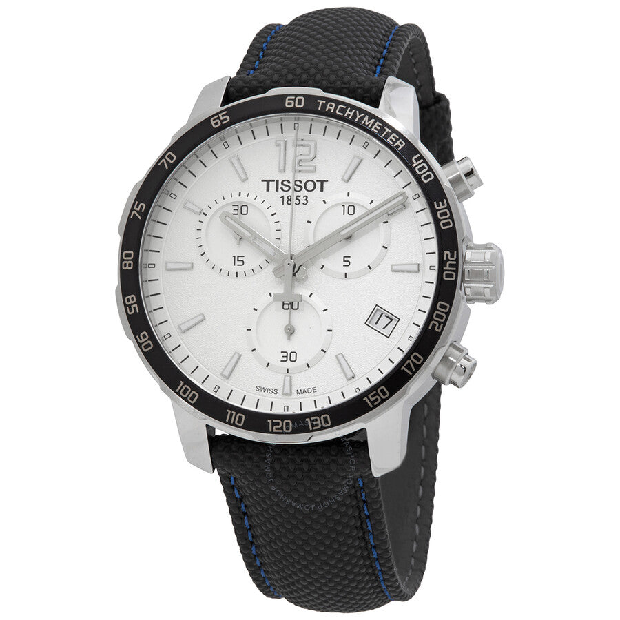Tissot Quickster Chronograph Quartz Silver Dial Men's Watch T0954171703737 - Dawson Watches