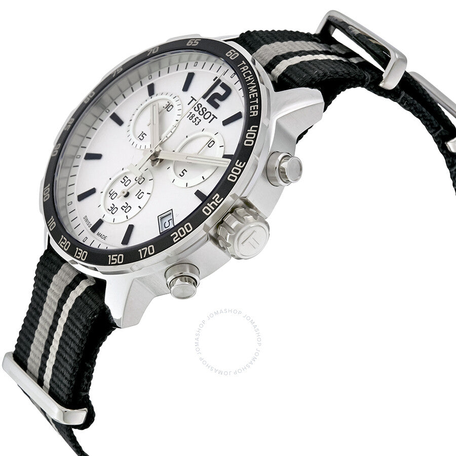 Tissot Quickster Chronograph Silver Dial Men's Watch T0954171703710 - Dawson Watches #2
