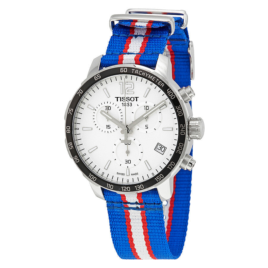 Tissot Quickster Detroit Pistons Chronograph Men's Watch T095.417.17.037.22 - Dawson Watches