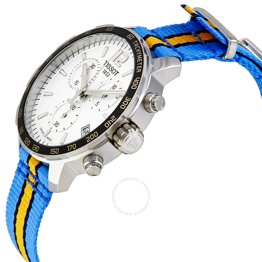 Tissot Quickster NBA Denver Nuggets Chronograph Men's Watch T095.417.17.037.25 - Dawson Watches #2