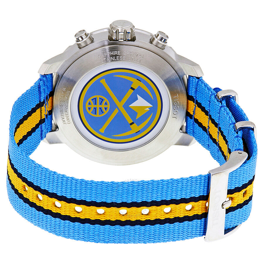 Tissot Quickster NBA Denver Nuggets Chronograph Men's Watch T095.417.17.037.25 - Dawson Watches #3