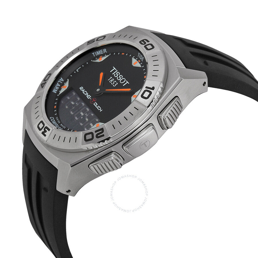Tissot Racing T-Touch Black Rubber Men's Watch T0025201705102 - Dawson Watches #2