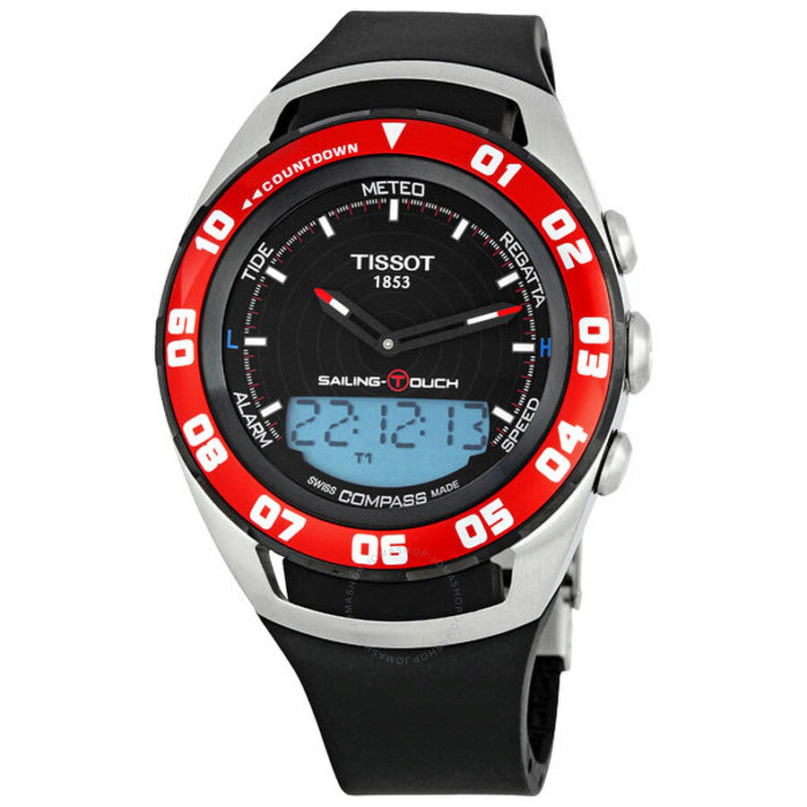 Tissot Sailing Touch Black Dial Men's Watch T0564202705100 - Dawson Watches