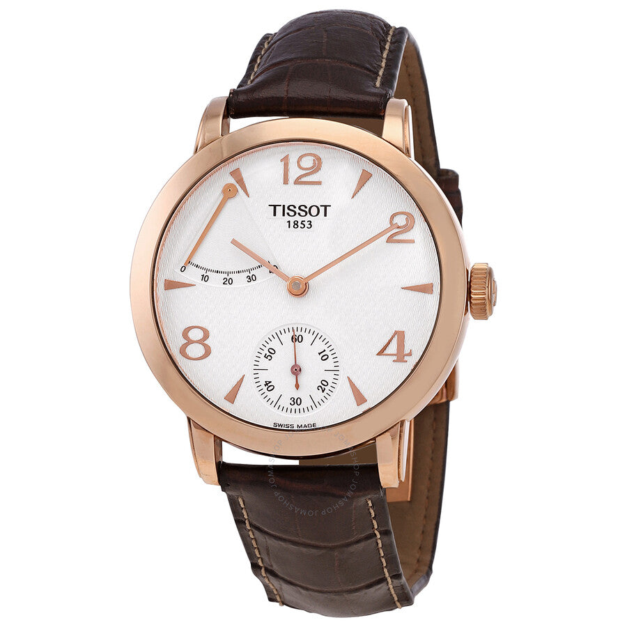 Tissot Sculpture Line Hand Wind Silver Dial Men's Watch T71.8.461.34 - Dawson Watches