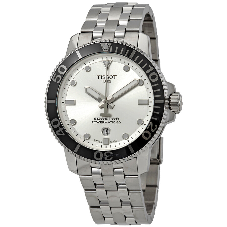 Tissot Seastar 1000 Automatic Silver Dial Men's Watch T120.407.11.031.00 - Dawson Watches