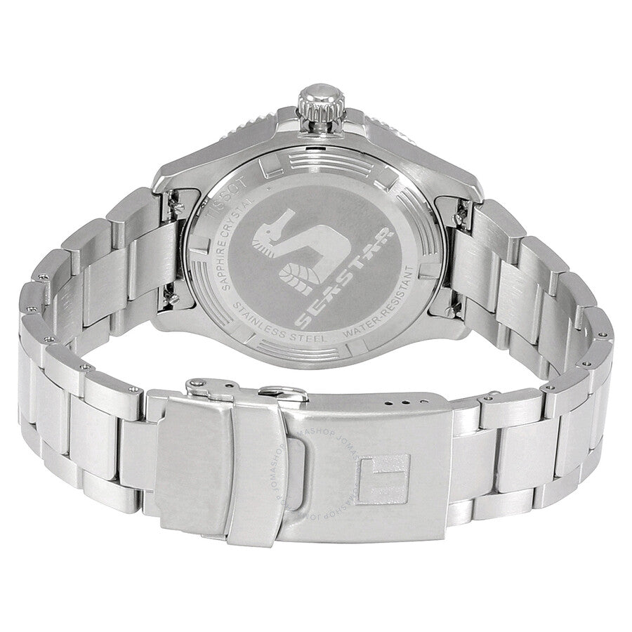 Tissot Seastar 1000 Quartz Blue Dial Ladies Watch T1202101104100 - Dawson Watches #3