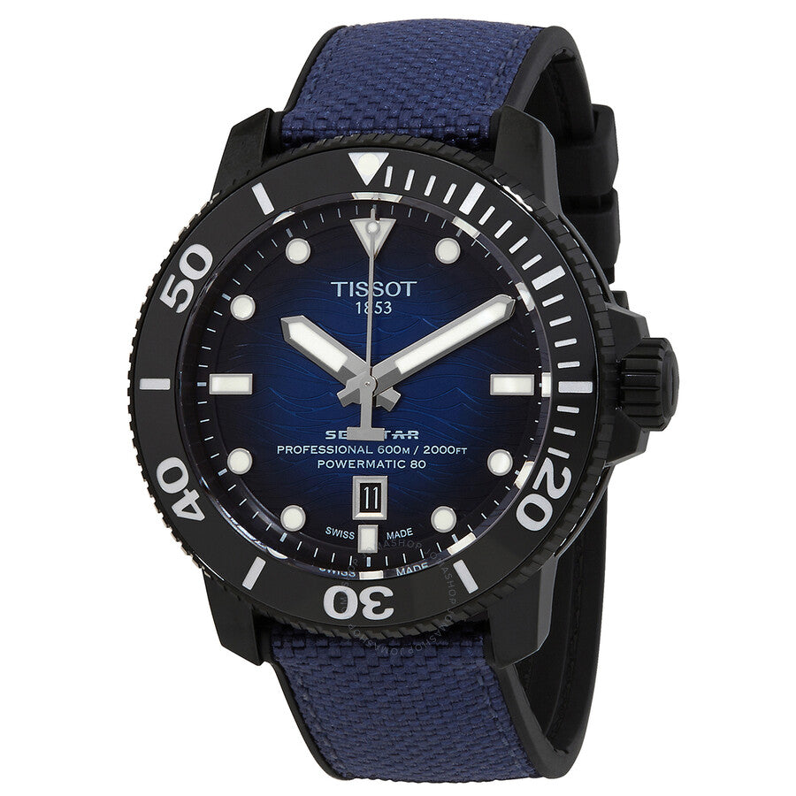 Tissot Seastar 2000 Automatic Graded Blue Dial Men's Watch T120.607.37.041.00 - Dawson Watches