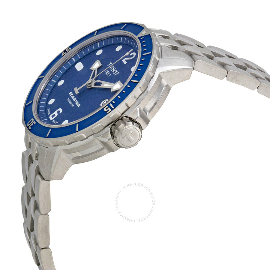 Tissot Seastar Automatic Blue Dial Men's Watch T0664071104700 - Dawson Watches #2