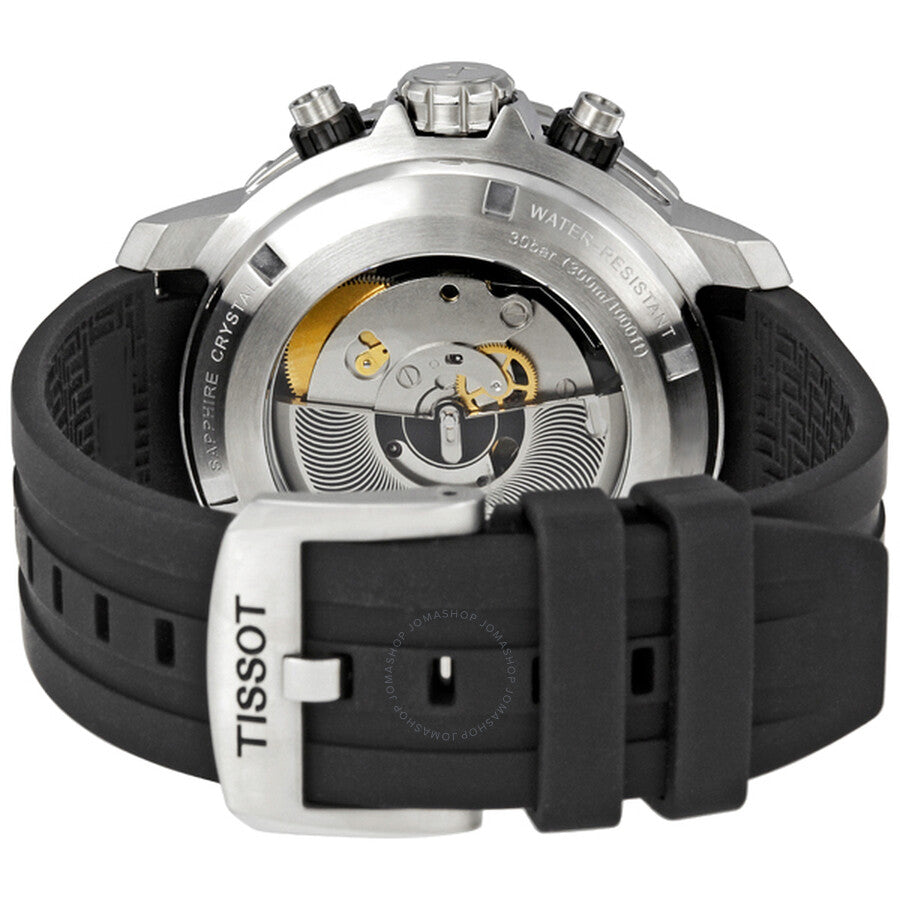 Tissot Seastar Chronograph Automatic Black Dial Men's Watch T0664271705700 - Dawson Watches #3