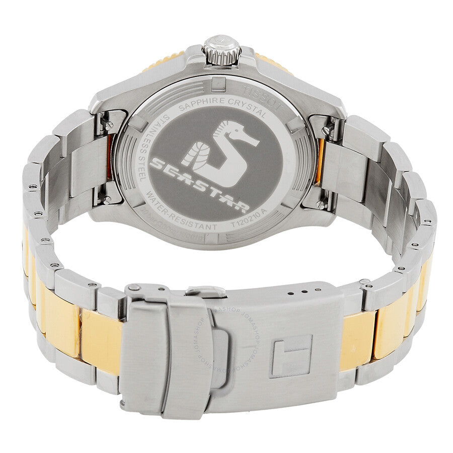 Tissot Seastar Quartz Black Dial Unisex Watch T1202102205100 - Dawson Watches #3