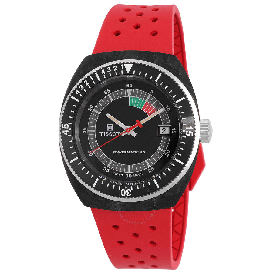 Tissot Sideral S Powermatic 80 Automatic Black Dial Men's Watch T145.407.97.057.02 - Dawson Watches
