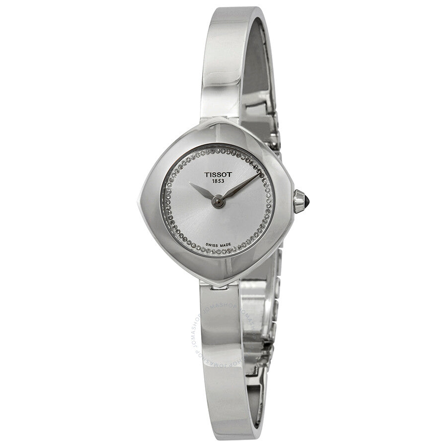 Tissot Silver  Dial Stainless Steel Ladies Watch T1131091033600 - Dawson Watches