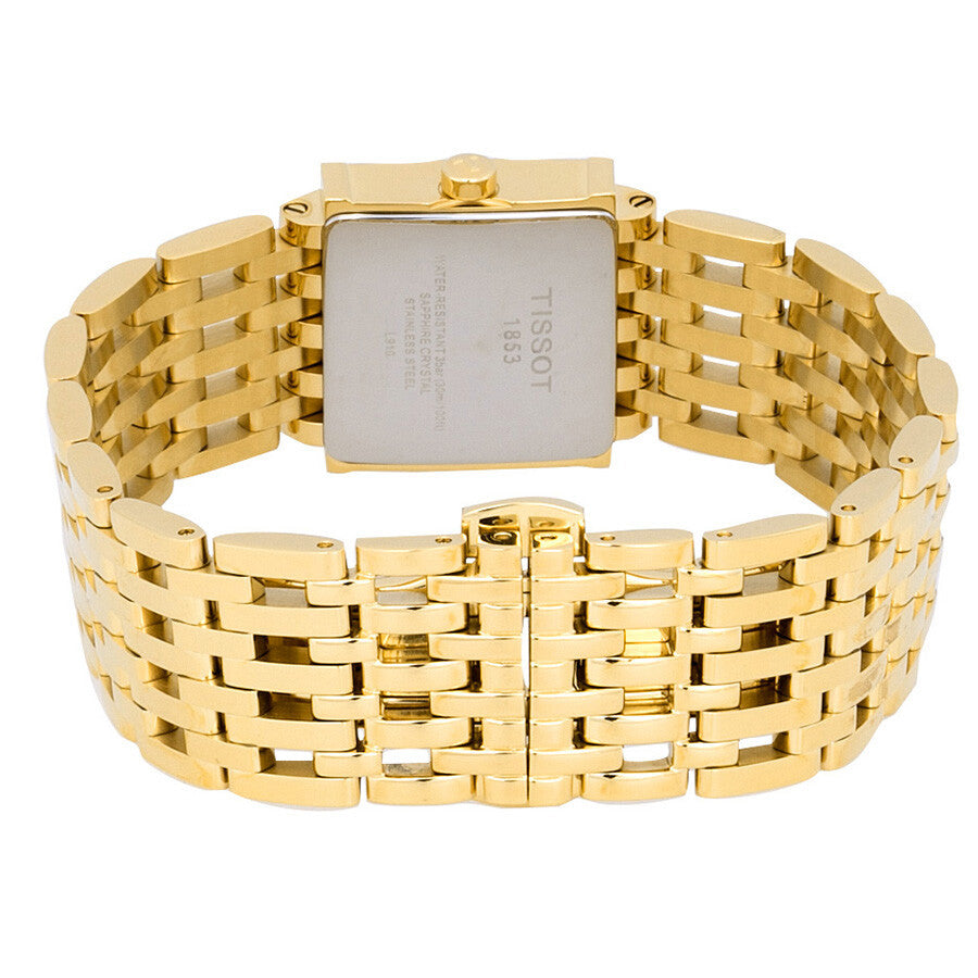 Tissot Six-T Mother of Pearl Dial Gold-Tone Ladies Watch T02.5.181.85 - Dawson Watches #3