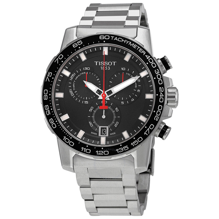 Tissot Supersport Chronograph Quartz Black Dial Men's Watch T125.617.11.051.00 - Dawson Watches