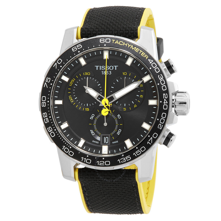 Tissot Supersport Chronograph Quartz Black Dial Men's Watch T125.617.17.051.00 - Dawson Watches