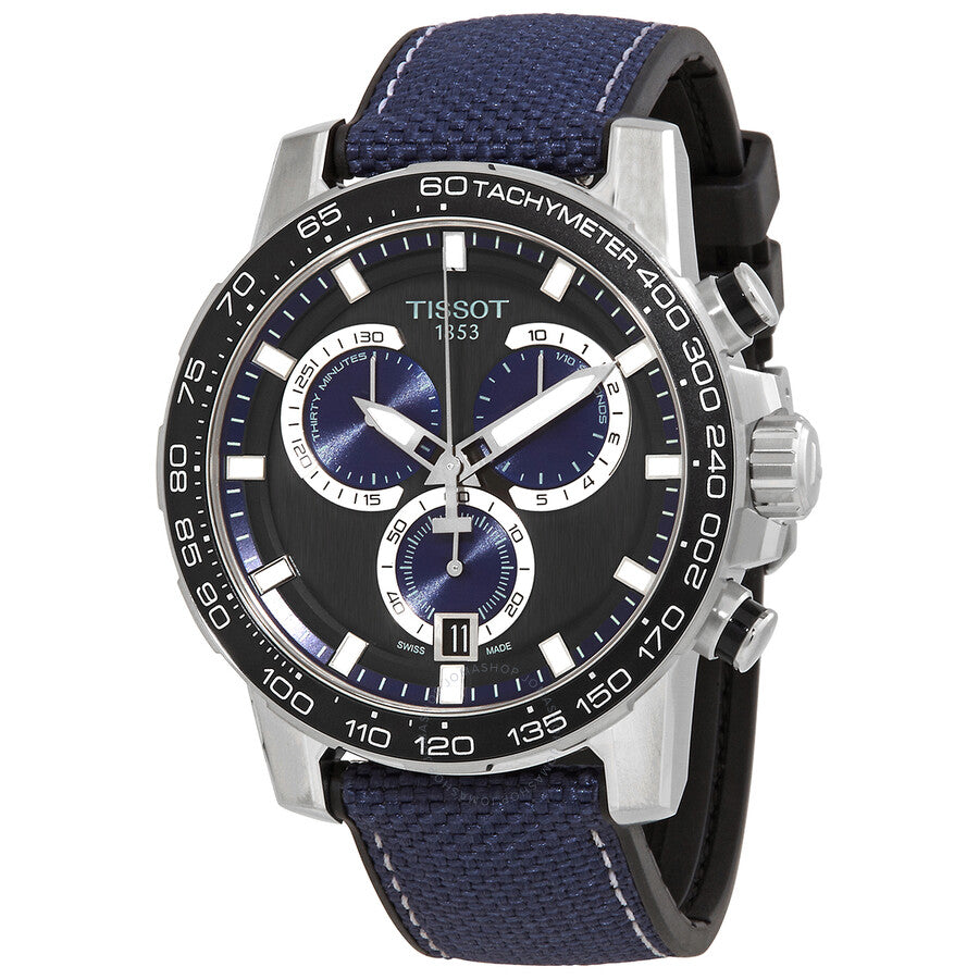 Tissot Supersport Chronograph Quartz Black Dial Men's Watch T125.617.17.051.03 - Dawson Watches