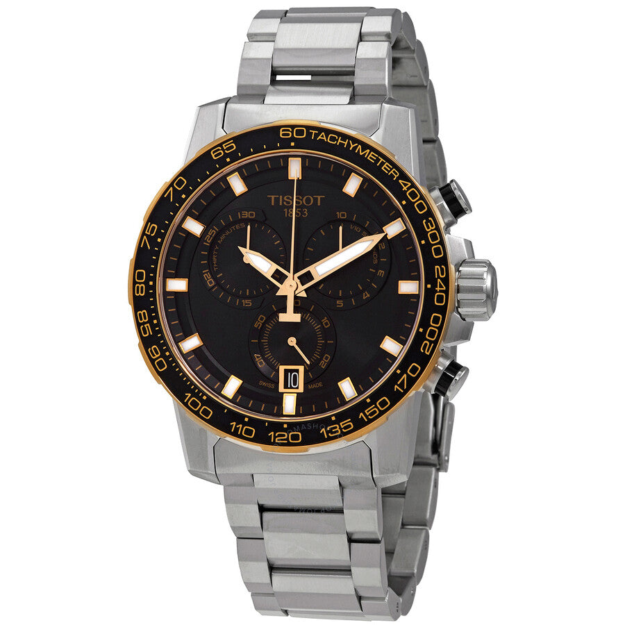 Tissot Supersport Chronograph Quartz Black Dial Men's Watch T125.617.21.051.00 - Dawson Watches