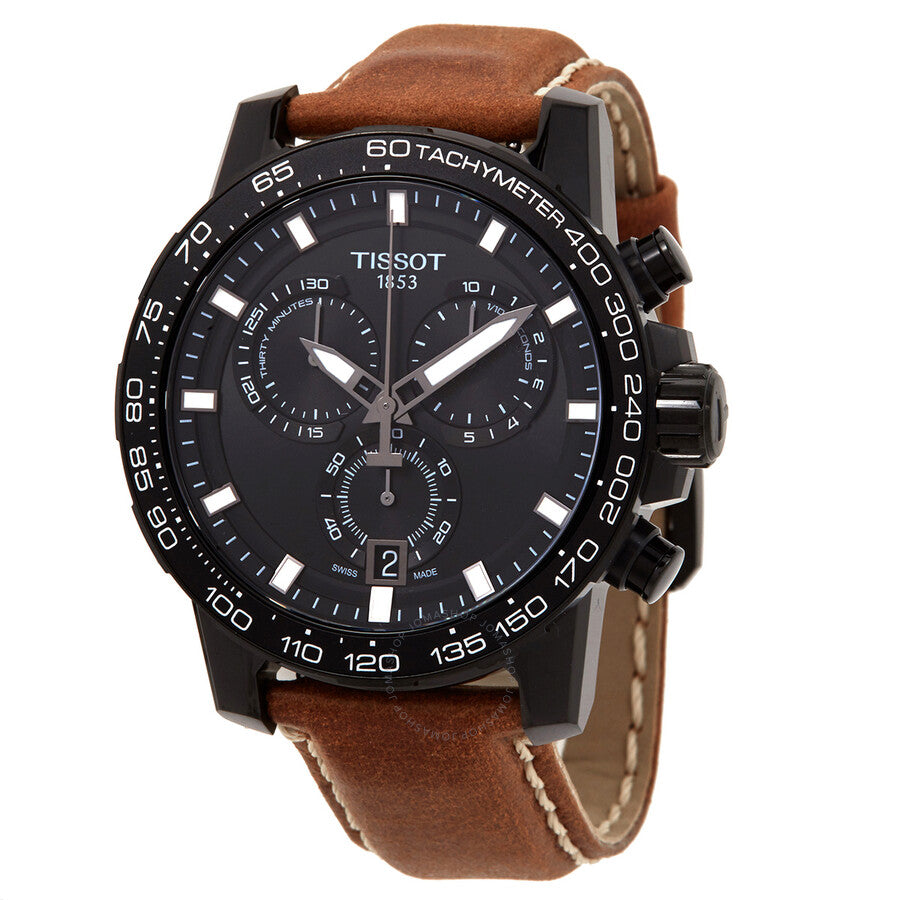 Tissot Supersport Chronograph Quartz Black Dial Men's Watch T125.617.36.051.01 - Dawson Watches
