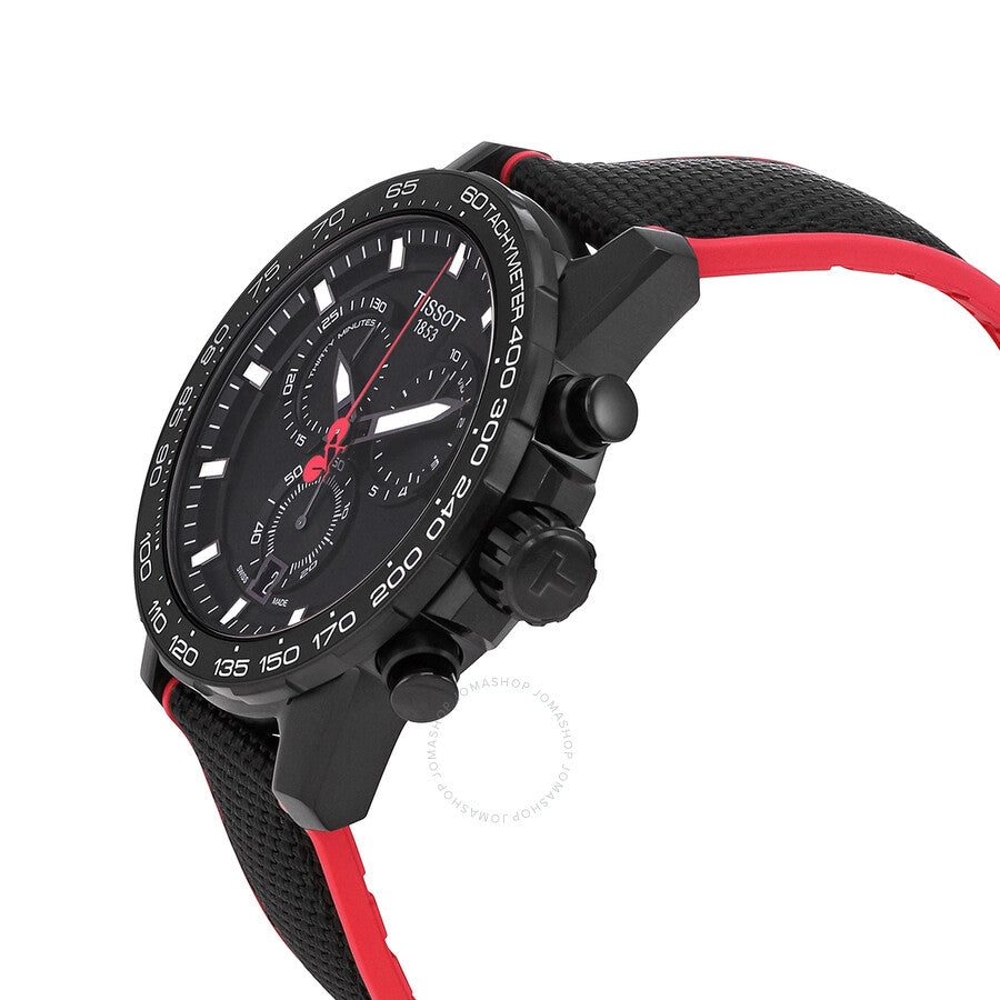 Tissot Supersport Chronograph Quartz Black Dial Men's Watch T125.617.37.051.00 - Dawson Watches #2