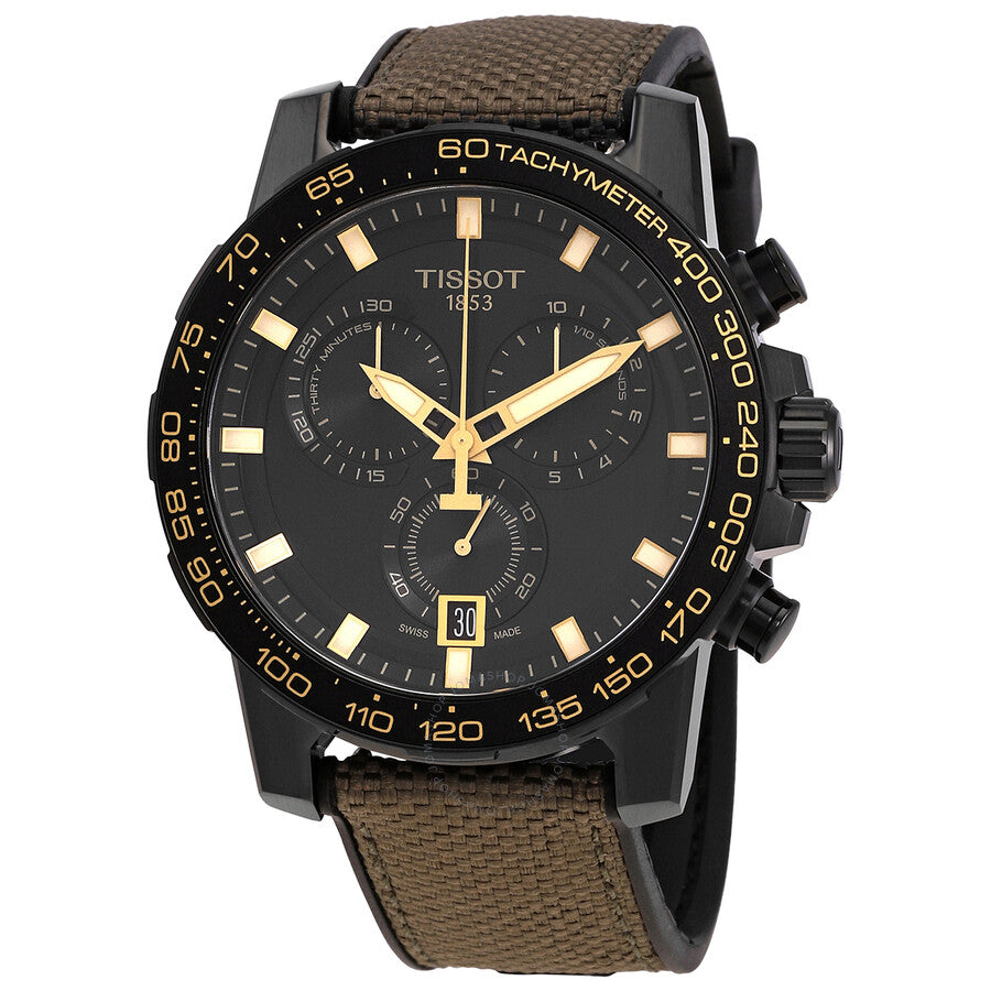 Tissot Supersport Chronograph Quartz Black Dial Men's Watch T125.617.37.051.01 - Dawson Watches