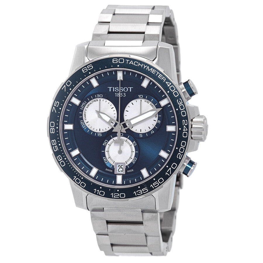 Tissot Supersport Chronograph Quartz Blue Dial Men's Watch T125.617.11.041.00 - Dawson Watches