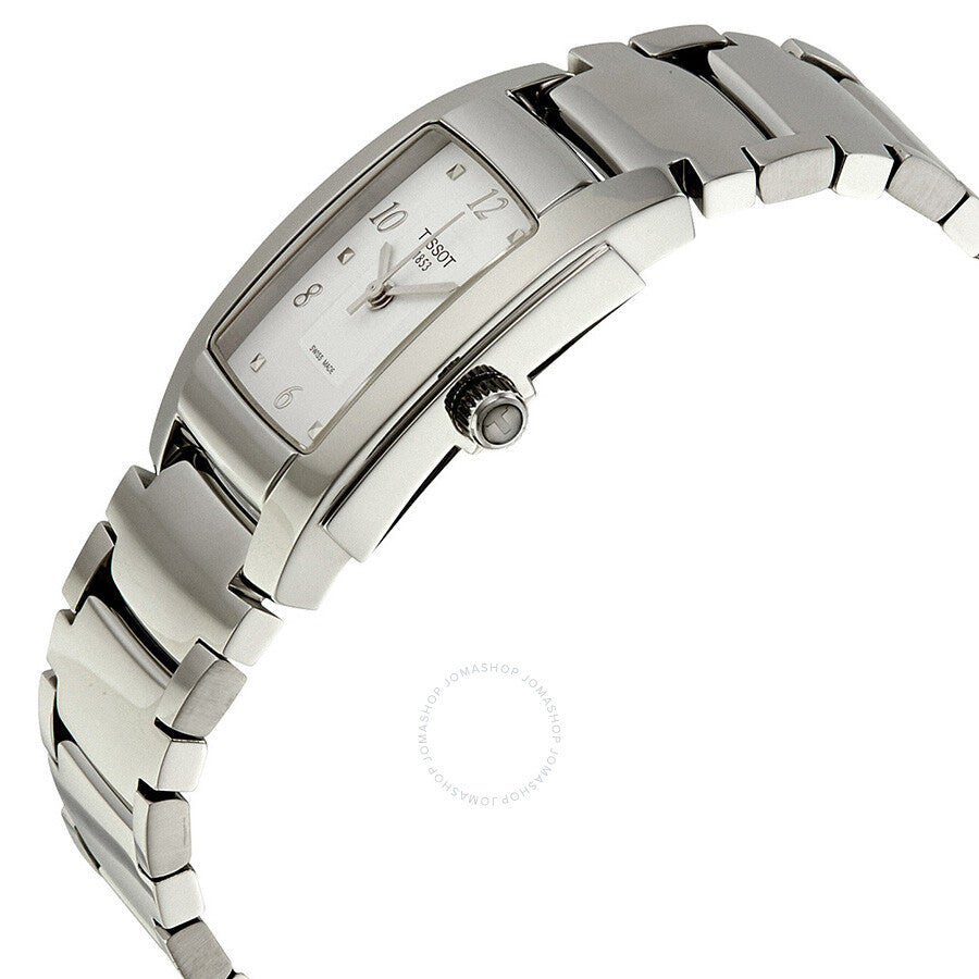 Tissot T-10 Silver Dial Stainless Steel Ladies Watch T073.310.11.017.00 - Dawson Watches #2