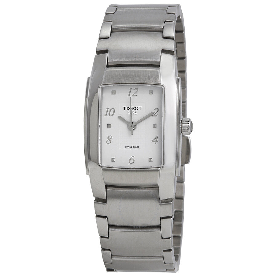 Tissot T-10 Matte Stainless Steel Ladies Watch T073.310.11.017.01 - Dawson Watches