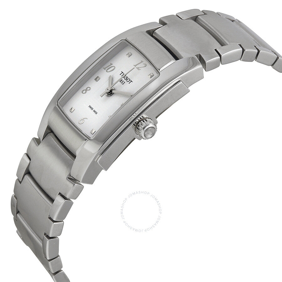 Tissot T-10 Matte Stainless Steel Ladies Watch T073.310.11.017.01 - Dawson Watches #2