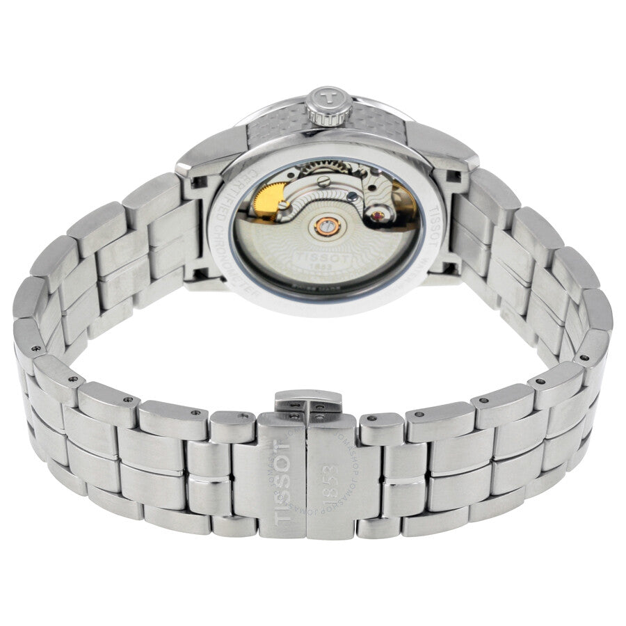 Tissot T-Classic Automatic Mother of Pearl Dial Diamond Ladies Watch T086.208.11.116.00 - Dawson Watches #3