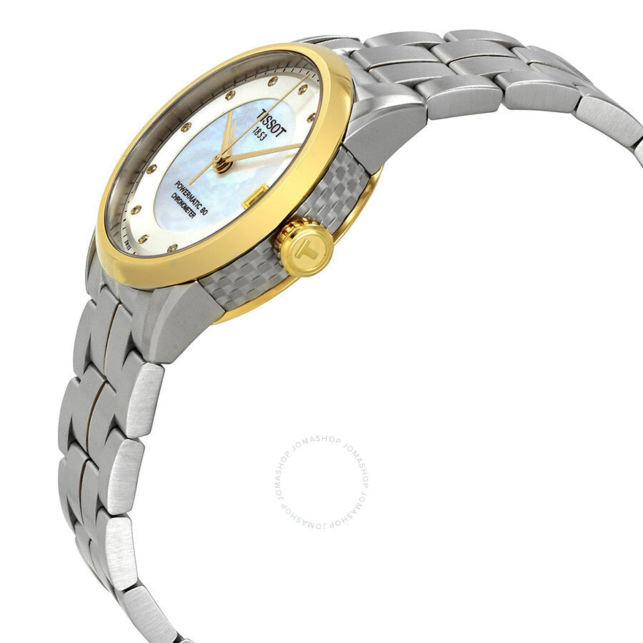 Tissot T-Classic Automatic Mother of Pearl Dial Ladies Watch T086.208.22.116.00 - Dawson Watches #2